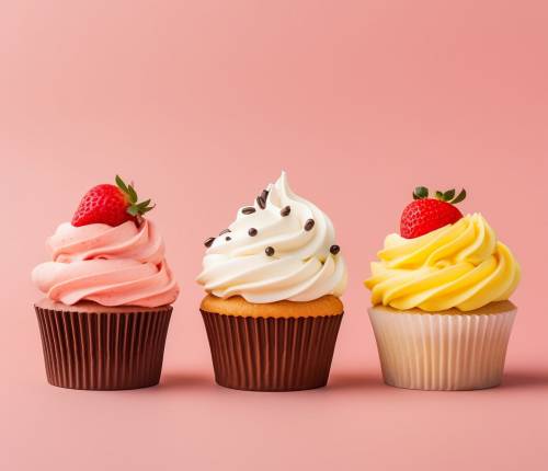 delicious-cupcakes-with-strawberries_23-2150798030
